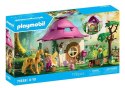 Zestaw z figurkami Princess Magic 71838 Przytulny dom wróżek i złoty jednorożec Playmobil