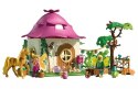 Zestaw z figurkami Princess Magic 71838 Przytulny dom wróżek i złoty jednorożec Playmobil
