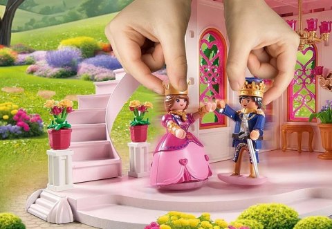 Zestaw z figurkami Princess Magic Zamek księżniczek z parą królewską Playmobil