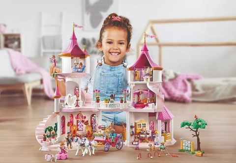 Zestaw z figurkami Princess Magic Zamek księżniczek z parą królewską Playmobil
