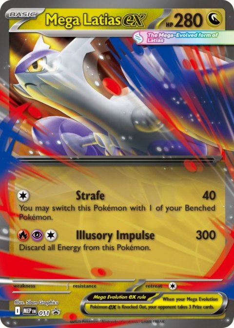 Karty Mega Latias EX Box Pokemon TCG