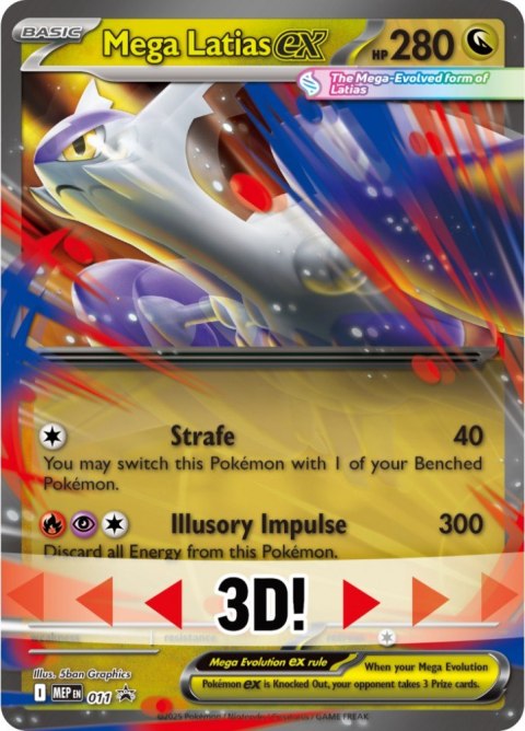 Karty Mega Latias EX Box Pokemon TCG