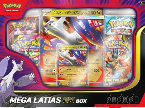 Karty Mega Latias EX Box Pokemon TCG