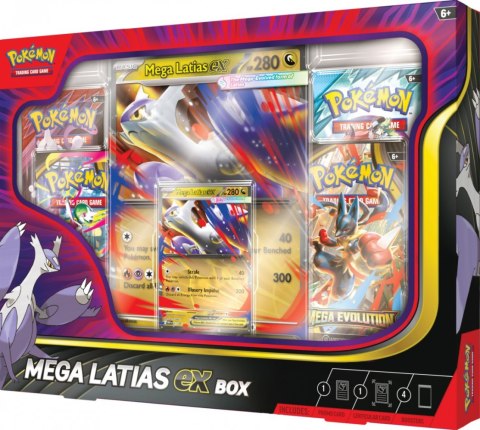 Karty Mega Latias EX Box Pokemon TCG