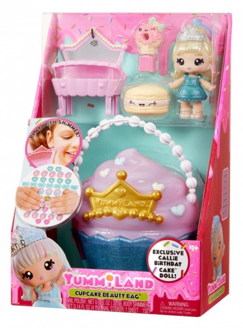Lalka Yummiland Beauty Bag + Lip Gloss Cupcake MGA