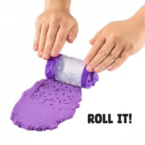 Piasek kinetyczny Wonder Factory Never Dry Sand Bag, Fioletowy, turkusowy MGA