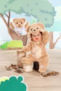 Strój niedźwiedzia śpioszki z kapturem Baby Born Zapf