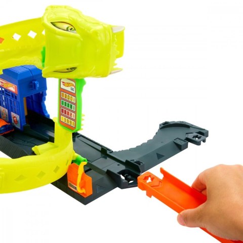Tor samochodowy City Zestaw Zakręcony tor węża Hot Wheels