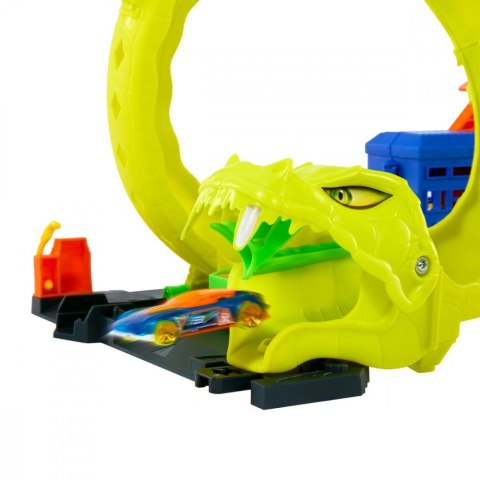 Tor samochodowy City Zestaw Zakręcony tor węża Hot Wheels