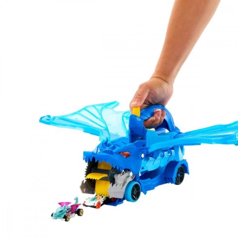 Transporter City Podwójny smok 2w1 Hot Wheels