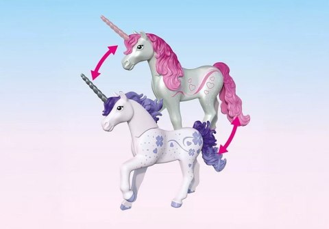 Zestaw z figurką Princess Magic 71843 Jednorożec do kolekcjonowania Lucky Lavender z wróżką Playmobil