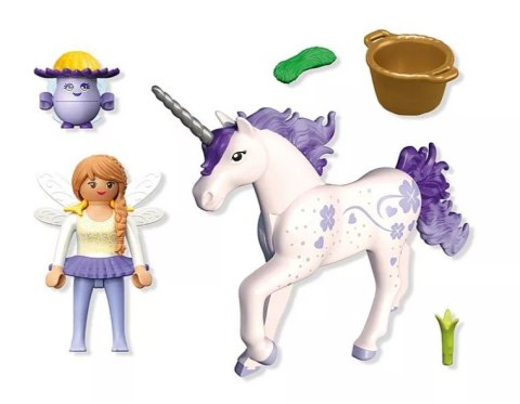 Zestaw z figurką Princess Magic 71843 Jednorożec do kolekcjonowania Lucky Lavender z wróżką Playmobil