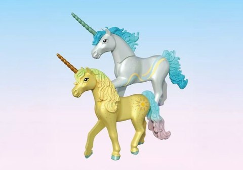 Zestaw z figurkami Princess Magic 71842 Jednorożec do kolekcjonowania Sunshine Blossom z wróżką Playmobil