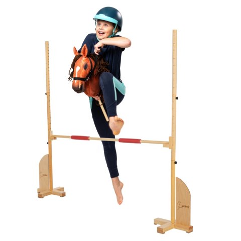 Drewniana przeszkoda do skakania Hobby Horse Skippi