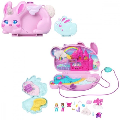Figurki Polly Pocket Kompaktowa torebka Króliczki Baśniowe Królestwo Mattel