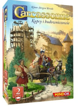 Gra Carcassonne 3 edycja 2. Kupcy i Budowniczowie Bard