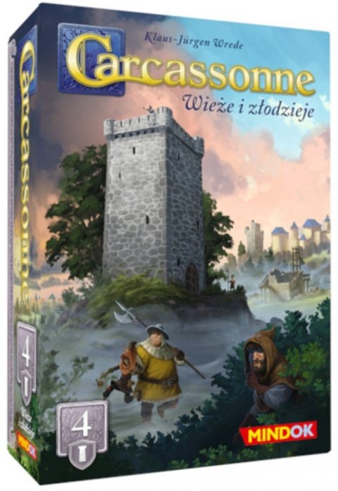 Gra Carcassonne 3 edycja 4. Wieże i Złodzieje Bard