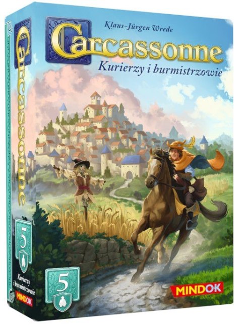 Gra Carcassonne 3 edycja 5. Kurierzy i Burmistrzowie Bard