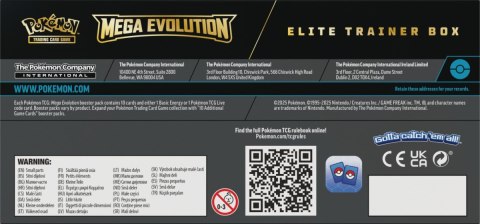 Karty Mega Evolution ETB Lucario Pokemon TCG