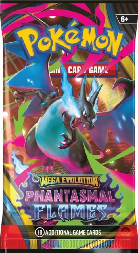Karty Mega Evolution - Phantasmal Flames - 3-Pack Blister - Sneasel Pokemon TCG