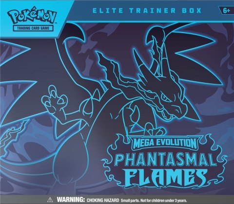 Karty Mega Evolution - Phantasmal Flames - Elite Trainer Box Pokemon TCG