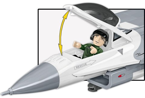 Klocki F-16C Fighting Falcon 463 klocków Cobi Klocki