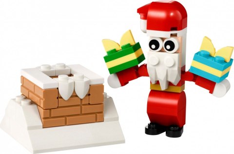 Klocki Creator 30692 Święty Mikołaj i świąteczny komin LEGO