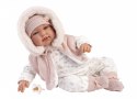 Lalka bobas Tina płacząca 44 cm Llorens