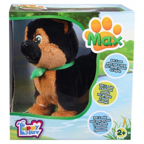 Maskotka interaktywna Puppy Luv Piesek owczarek niemiecki Max Tm Toys
