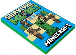 Notatnik z zegarkiem LCD Minecraft Kids Euroswan