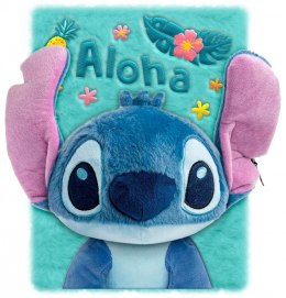 Pamiętnik notatnik pluszowy Stitch 3D Kids Euroswan
