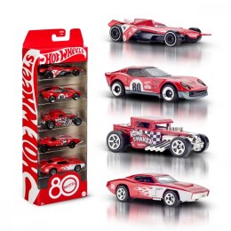 Pojazd Mattel 80-lecie 5-pak autek 1:64 Hot Wheels