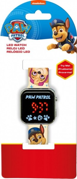 Zegarek LED z kalendarzem Psi Patrol Kids Euroswan