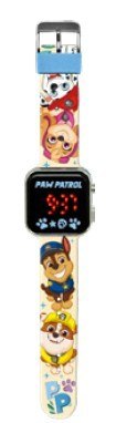 Zegarek LED z kalendarzem Psi Patrol Kids Euroswan