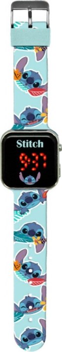 Zegarek LED z kalendarzem Stitch Kids Euroswan