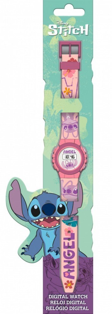 Zegarek cyfrowy Stitch Kids Euroswan