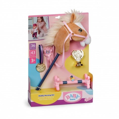 Zestaw Hobby Horse dla lalki Baby Born 43 i 36 cm Zapf