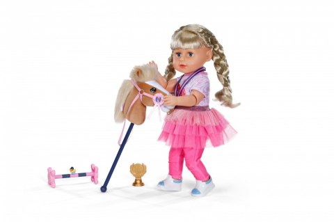 Zestaw Hobby Horse dla lalki Baby Born 43 i 36 cm Zapf