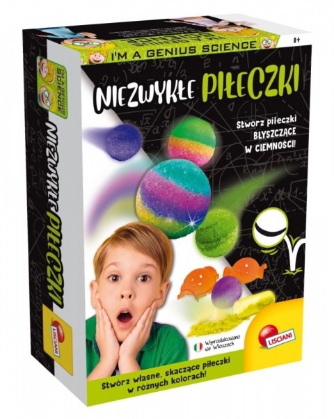 Zestaw naukowy I'M A Genius Niezwykłe piłeczki Lisciani