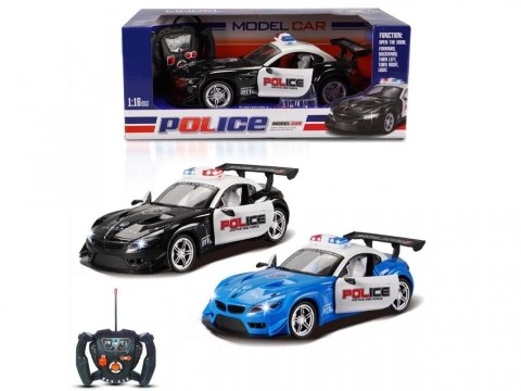 Auto policja R/C światło, otwierane drzwi Madej