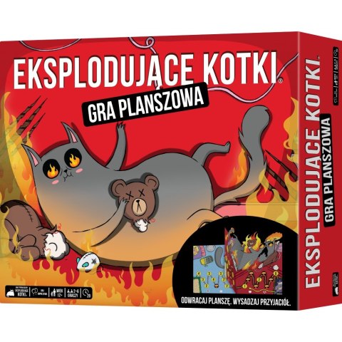 Gra Eksplodujące Kotki: Gra planszowa Rebel