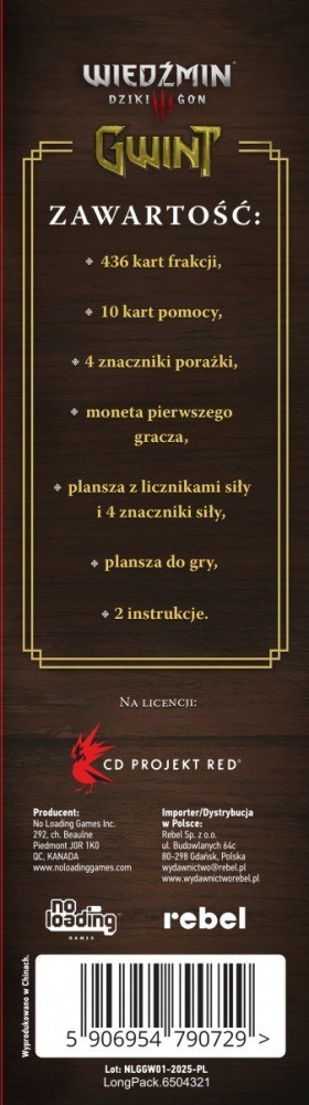 Gra Gwint: Legendarna gra karciana Rebel