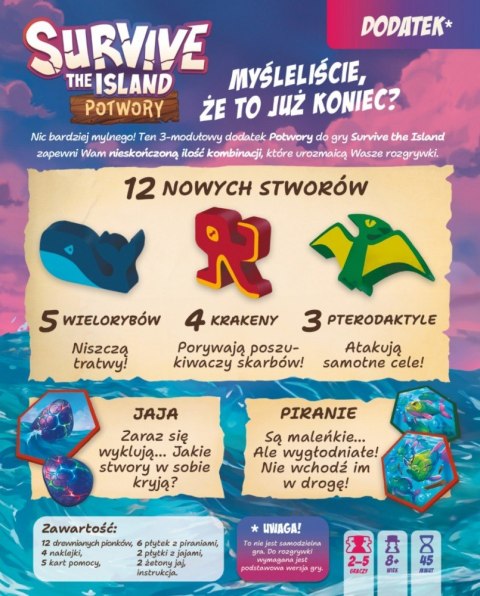 Gra Survive the Island: Potwory Rebel