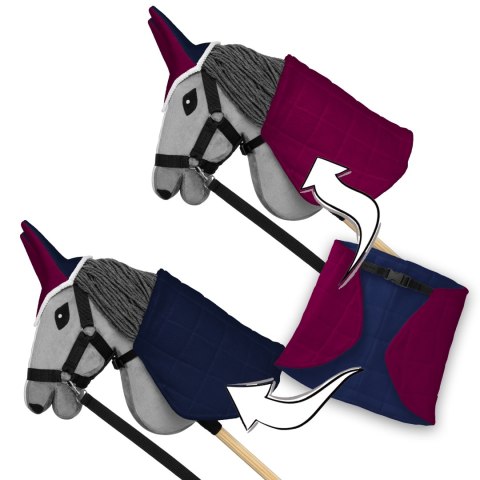 Zestaw Świąteczny Hobby Horse - The Best of Skippi - z szarym koniem