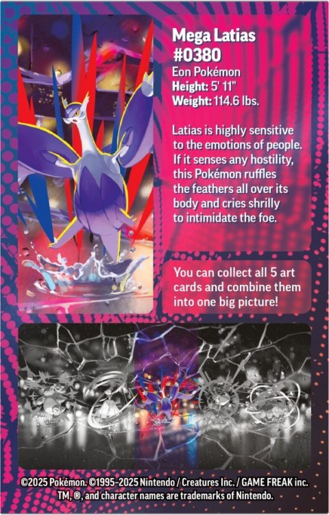 Karty September Mini Tin D - Latias Pokemon TCG
