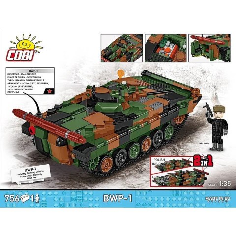 Klocki BWP-1 756 elementów Cobi Klocki