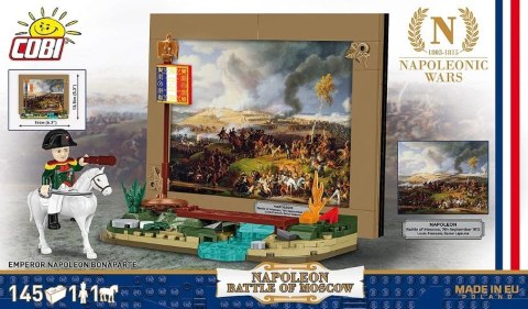 Klocki Bitwa Napoleona pod Moskwą 145 elementów Cobi Klocki