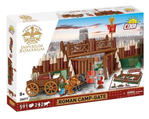 Klocki Imperium Romanum - Brama obozu rzymskiego 591 elementów Cobi Klocki