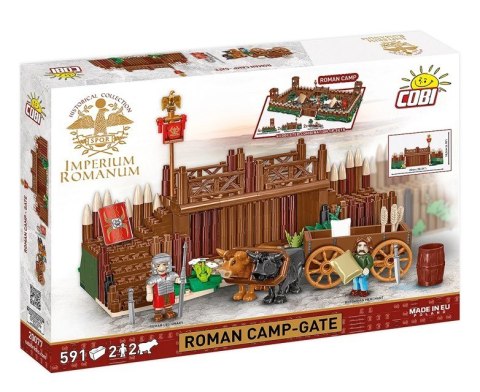 Klocki Imperium Romanum - Brama obozu rzymskiego 591 elementów Cobi Klocki