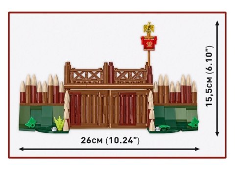 Klocki Imperium Romanum - Brama obozu rzymskiego 591 elementów Cobi Klocki